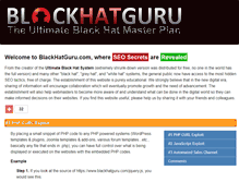 Tablet Screenshot of blackhatguru.com